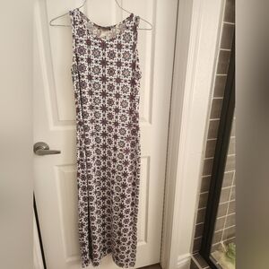 Ornate Pattern Sleeveless Dress 🪅